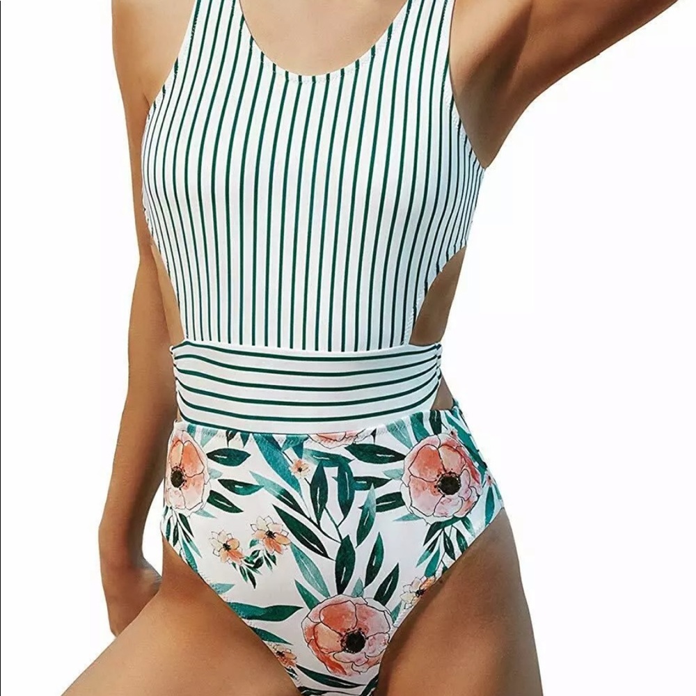 Cupshe Floral print with Zipper